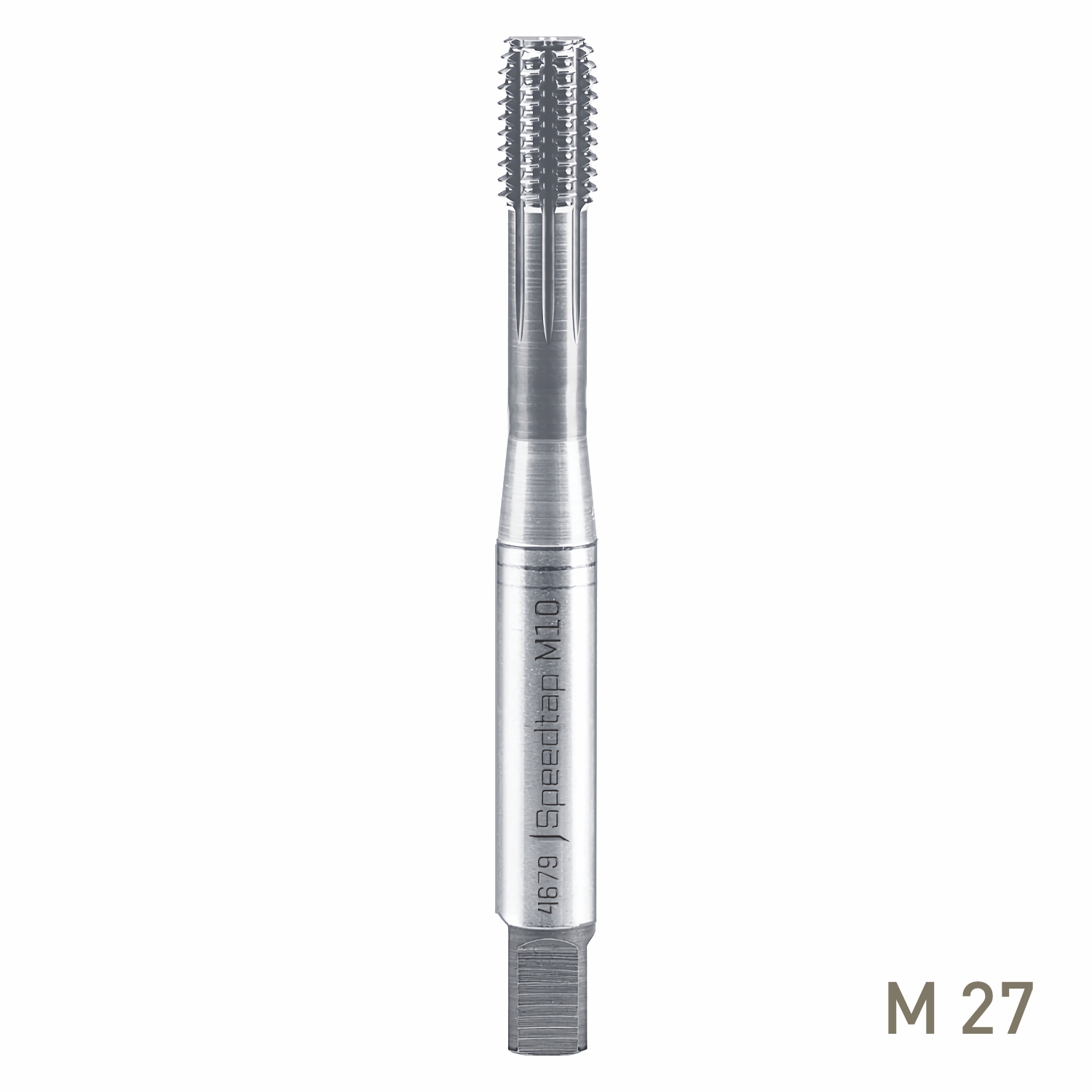 Maykestag HSS-E Co8 Speedtap Universal M27 Rolling Tap With Oil Grooves TiCN 6HX