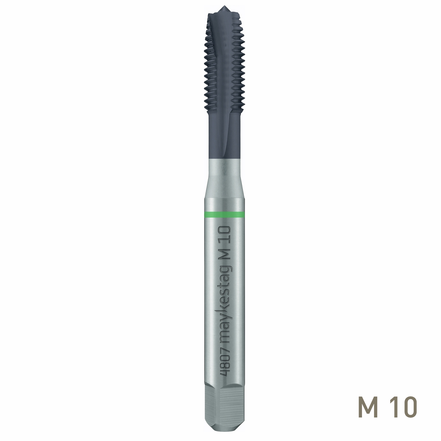 Maykestag HSS-Co5 Machine Tap M10 Straight Fluted Metric ISO DIN 13 ALUNIT