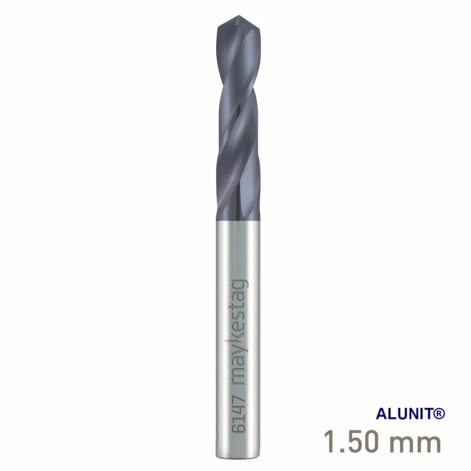 Maykestag Solid Carbide Stub Drill 1.5mm Short Series DIN 6539 ALUNIT