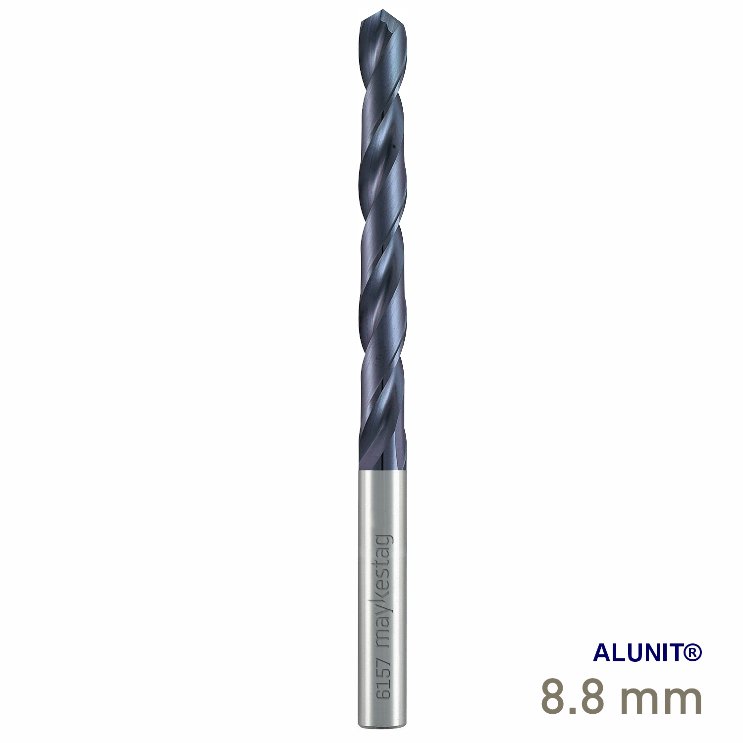 Maykestag Solid Carbide Drill DIN 338 N ALUNIT® 8.80mm