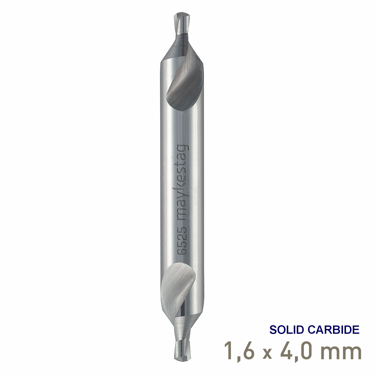 Maykestag VHM Solid Carbide Centre Drill 1.6mm DIN 333 A