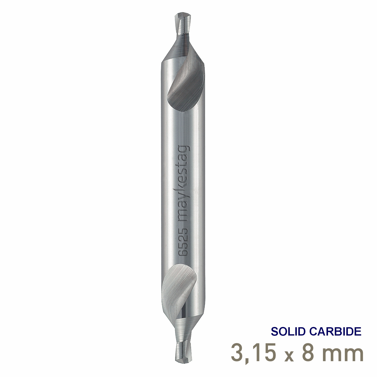 Maykestag VHM Solid Carbide Centre Drill 3.15mm DIN 333 A