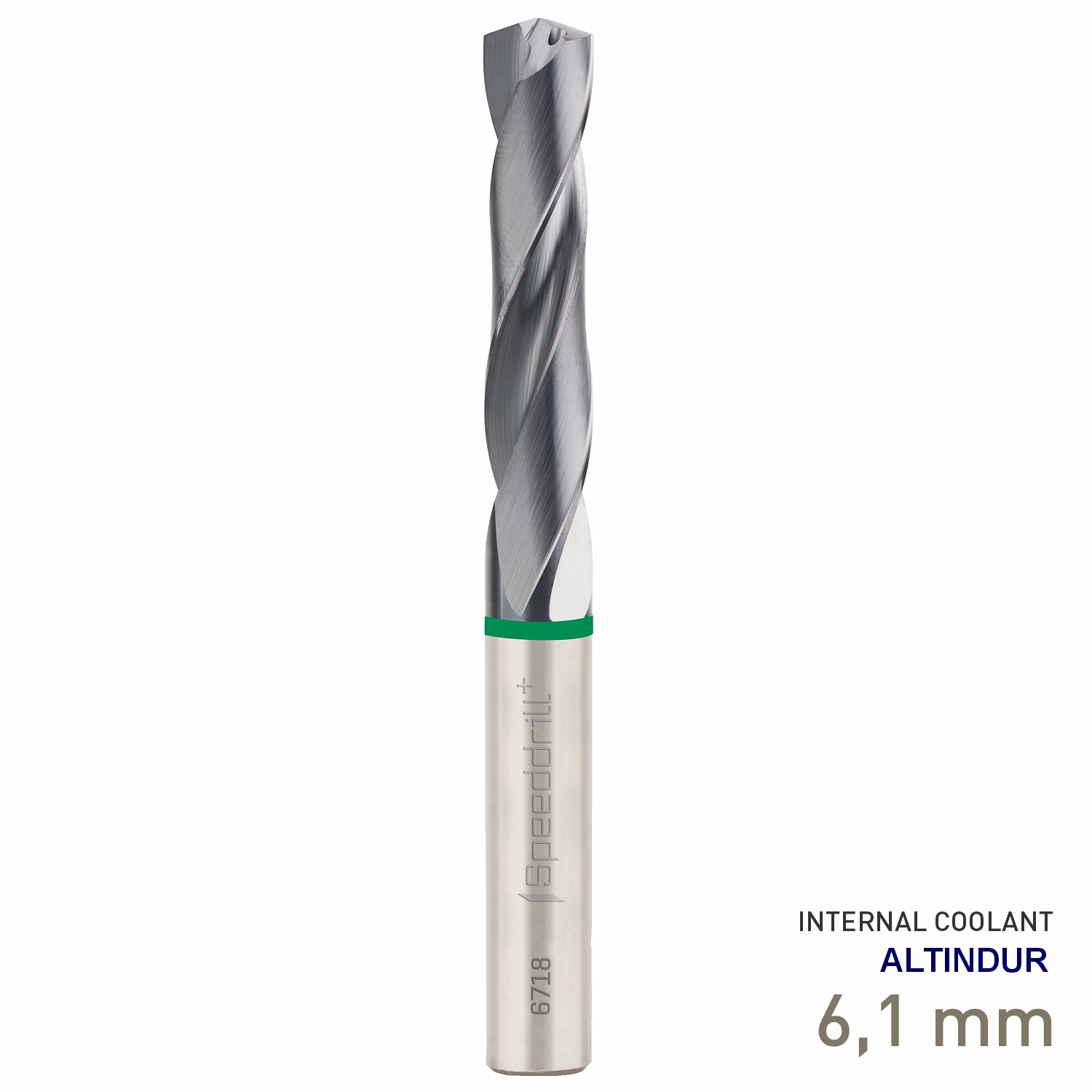 Maykestag Speeddrill+ Universal Solid Carbide Drill Bit 6.1mm 3xD ALTINDUR