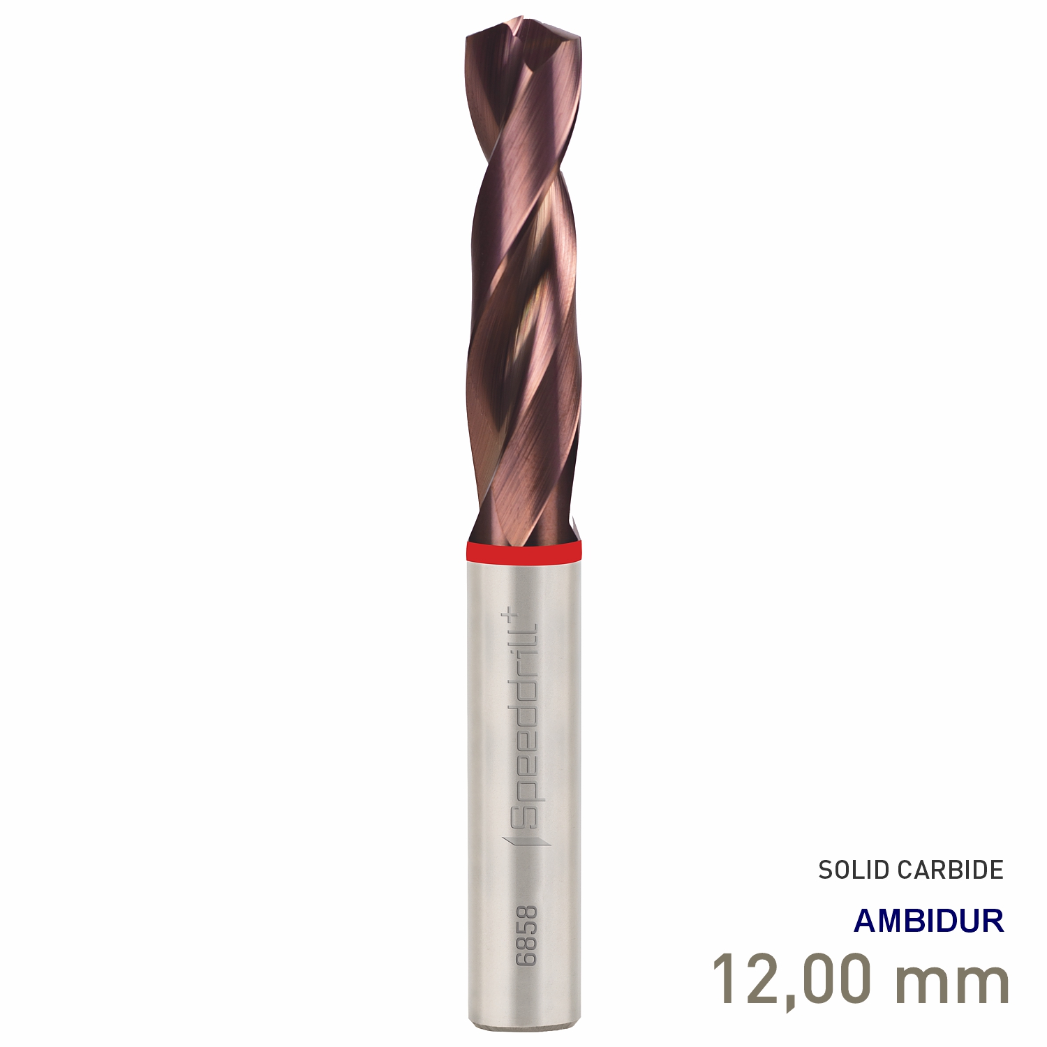 SPEED DRILL ULTRA HARD STEEL 12.0 68HRC AMBIDUR
