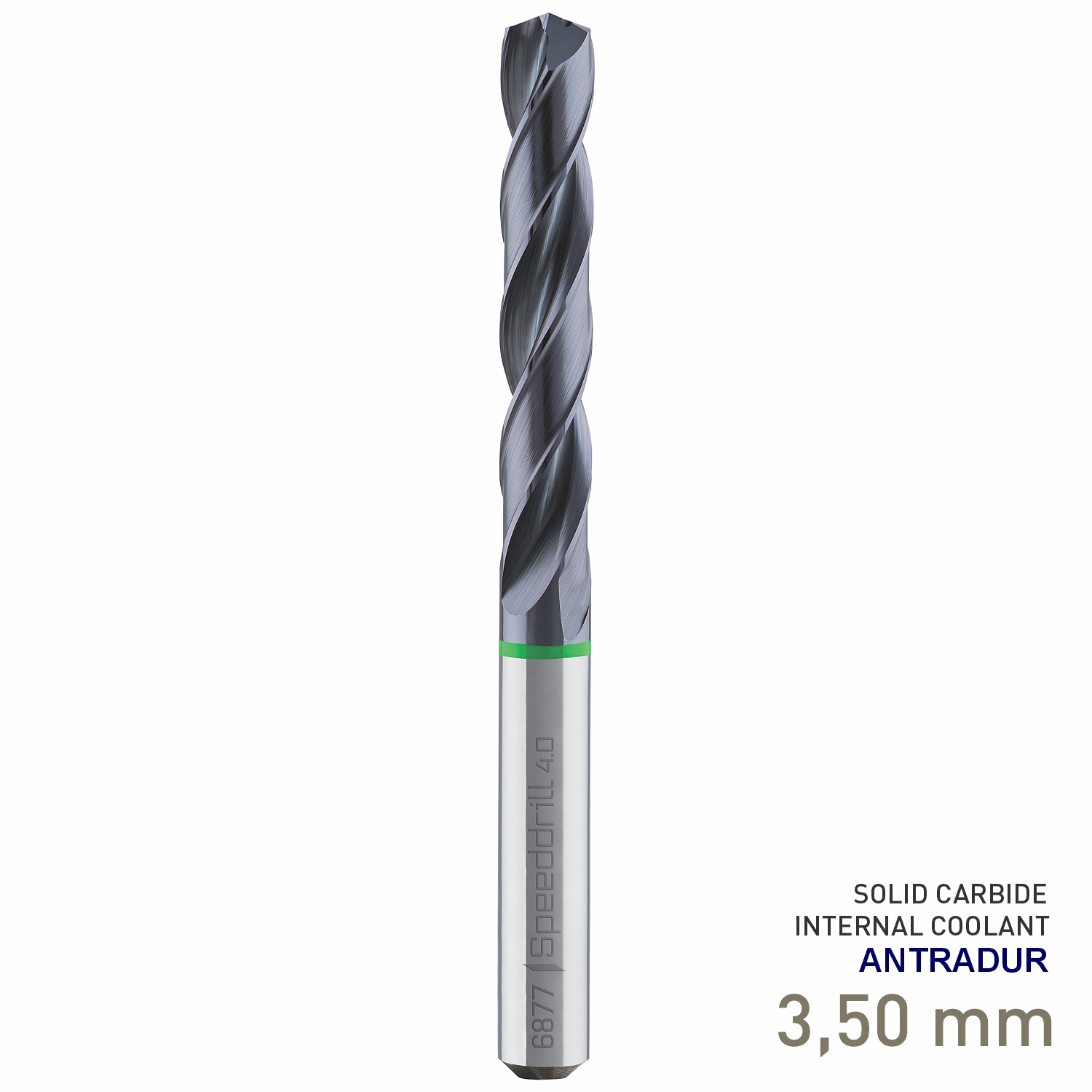 Maykestag Speeddrill 4.0 Universal Solid Carbide Drill 3.5mm 5xD ANTRADUR