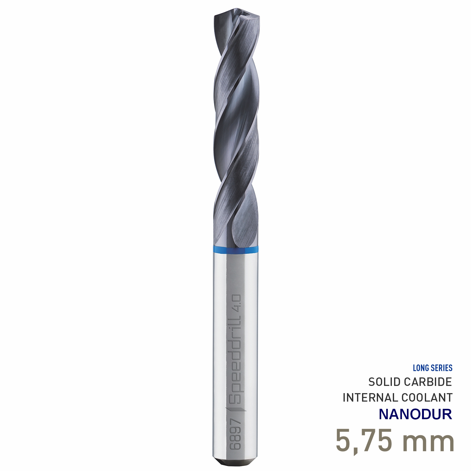 Speedrill 4.0 Inox 5 75 Din 6537l 5xd Nanodur Int.coolant Din 6535