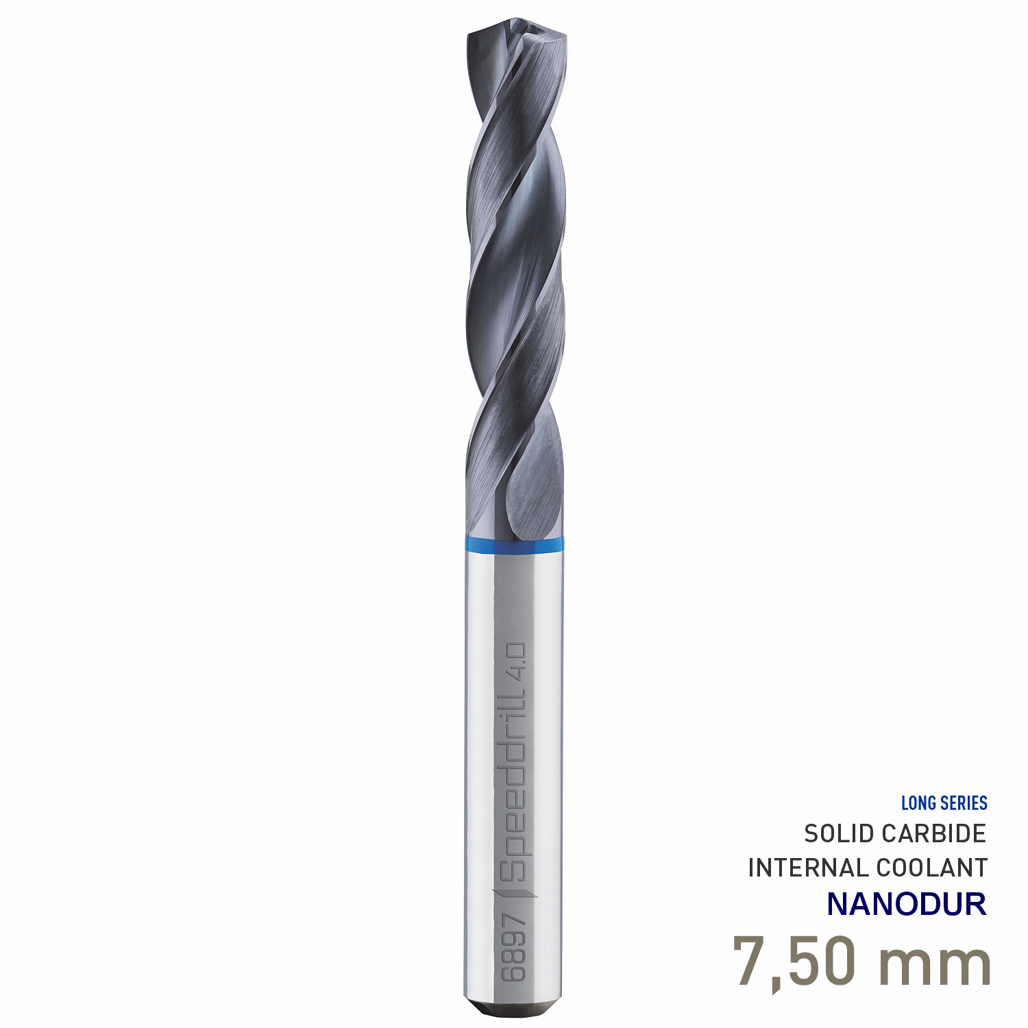 Speedrill 4.0 Inox 7 5 Din 6537l 5xd Nanodur Int.coolant Din 6535