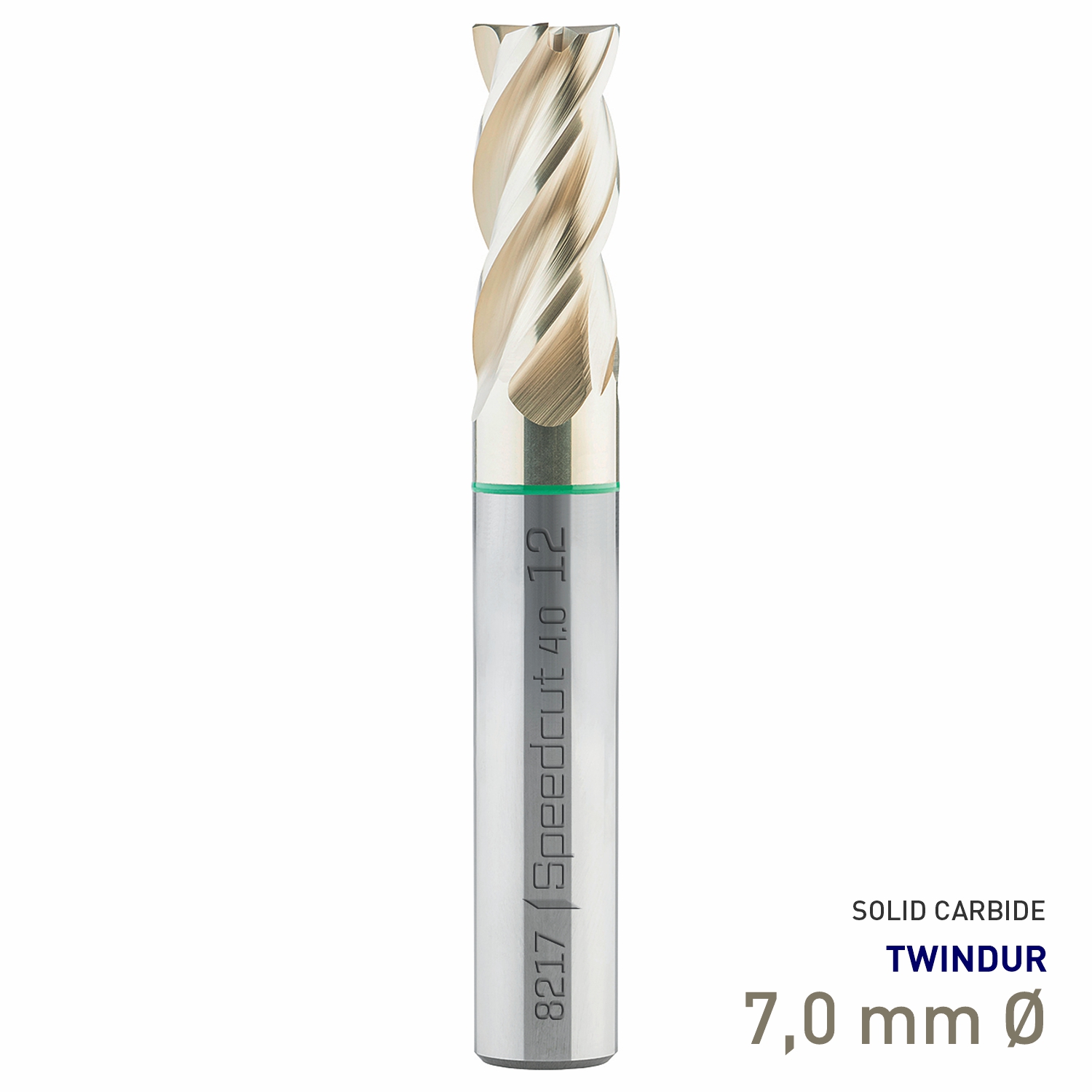 Maykestag Speedcut 4.0 Universal HPC Solid Carbide End Mill 7mm Long Series 4 Flute