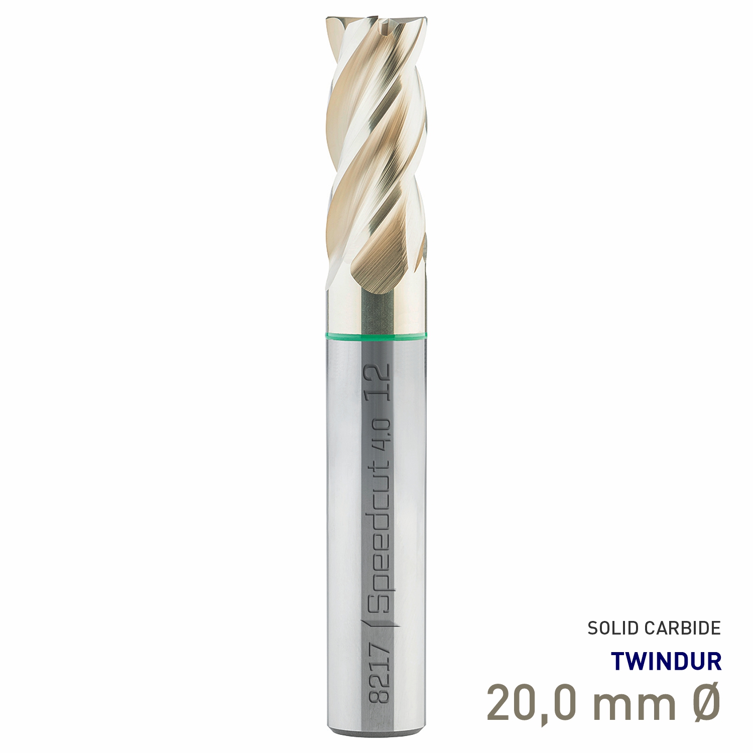 Maykestag Speedcut 4.0 Universal HPC Solid Carbide End Mill 20mm Long Series 4 Flute