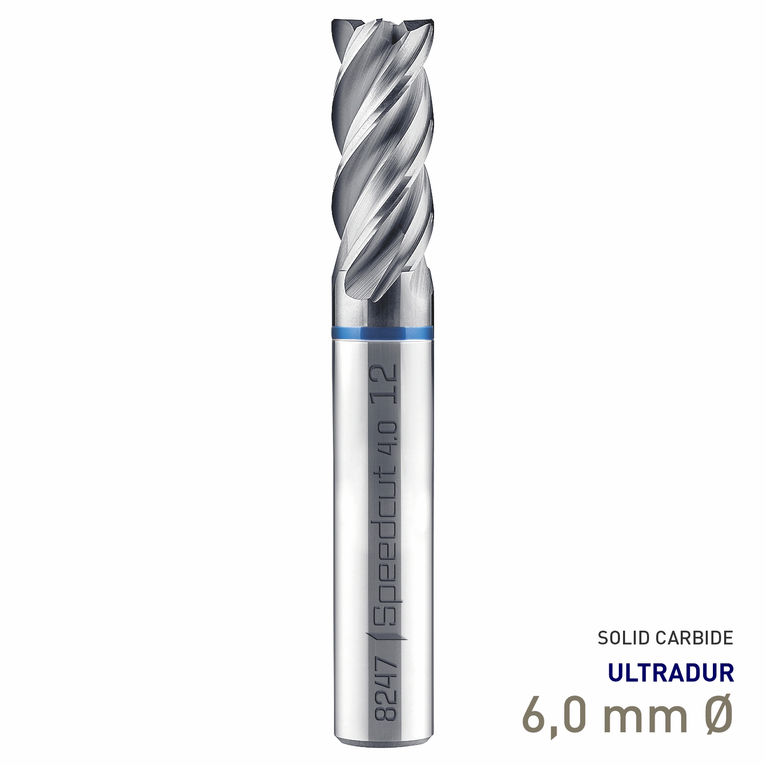 Maykestag Speedcut 4.0-Inox HPC Solid Carbide End Mill 6mm Long Series 4 Flute