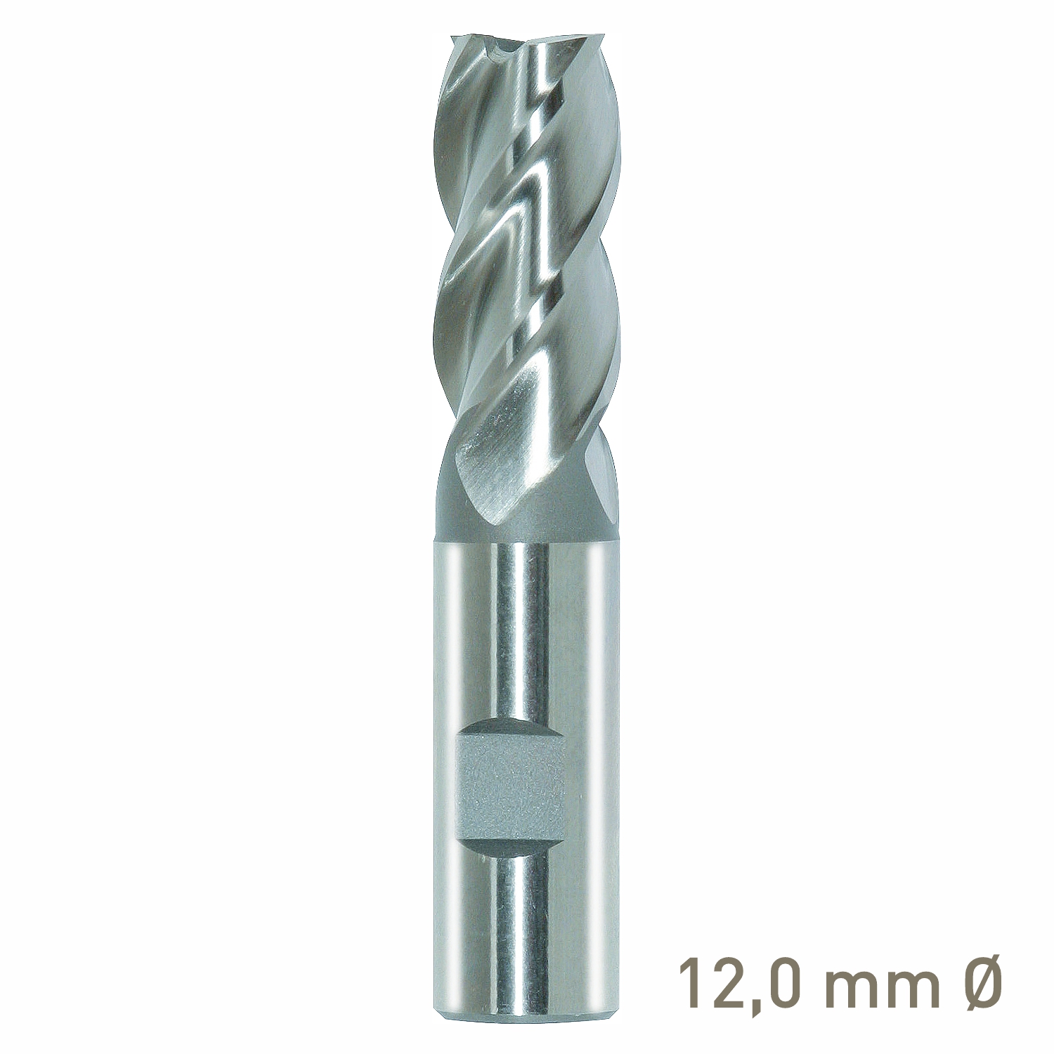 Maykestag HSS-Co8 end mill 12mm short series DIN 844 K
