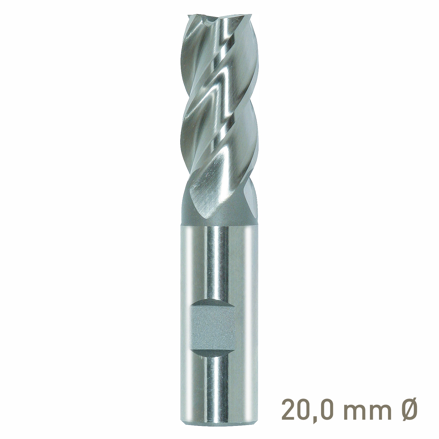 Maykestag HSS-Co8 end mill 20mm short series DIN 844 K