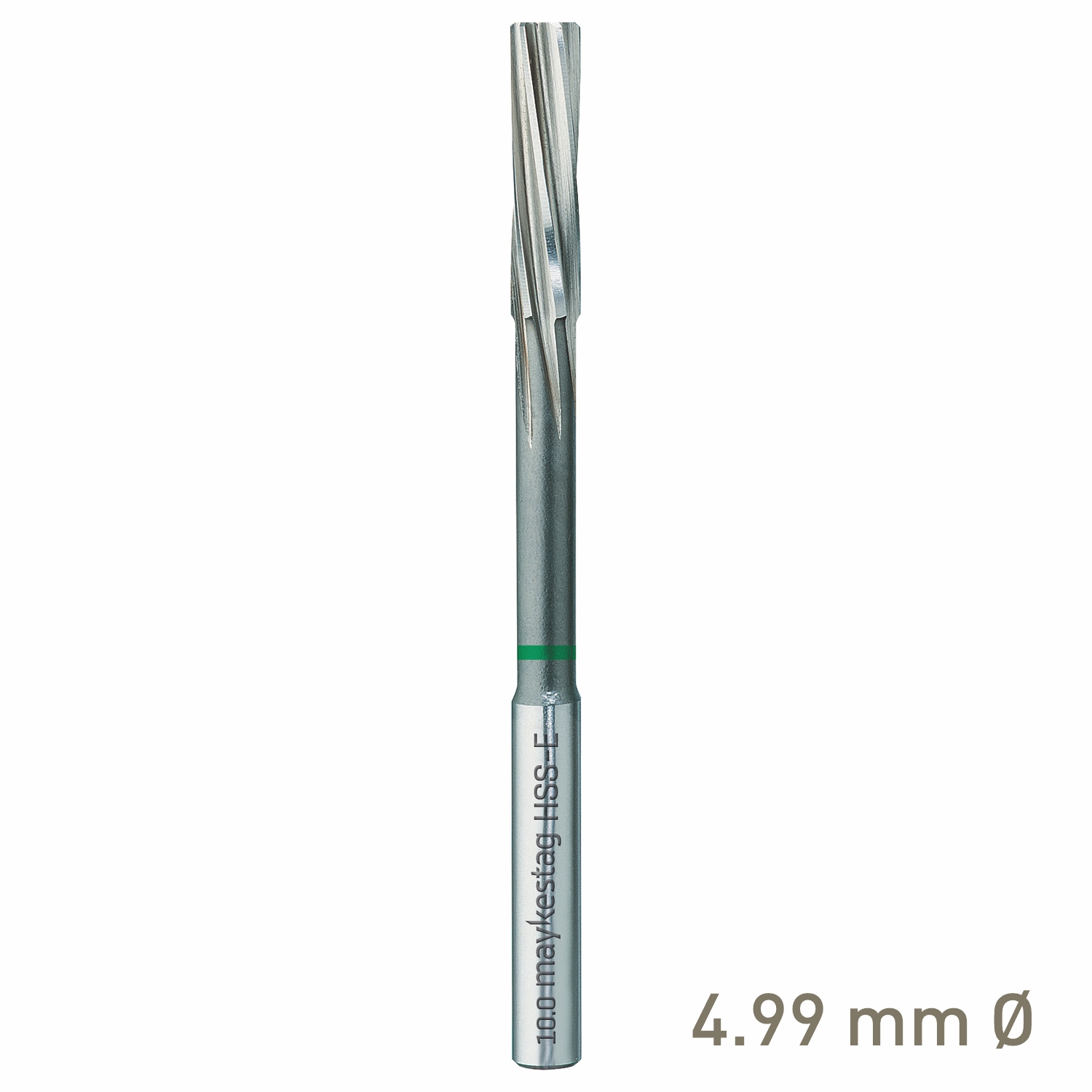 Maykestag HSS-E NC Machine Reamer 4.99mm Nominal Shank Form D