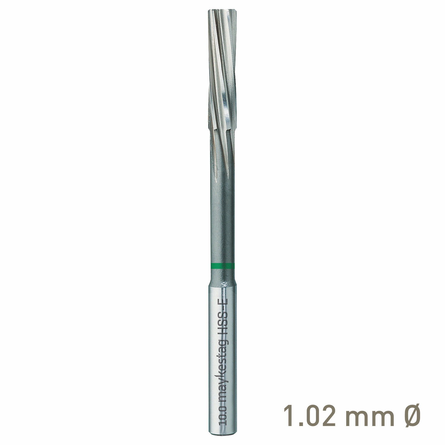 Maykestag HSS-E NC Machine Reamer 1.02mm Nominal Shank Form D