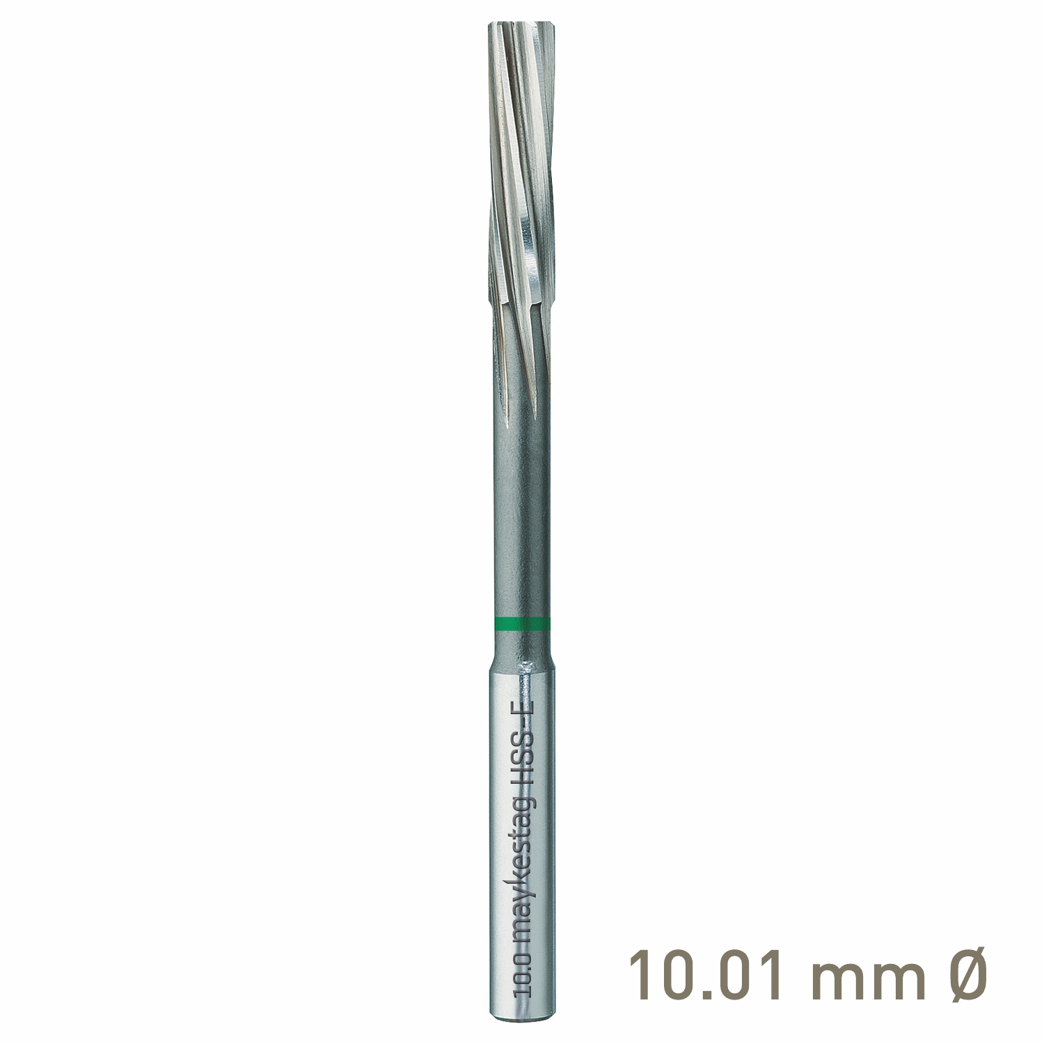 Maykestag HSS-E NC Machine Reamer 10.01mm Nominal Shank Form D