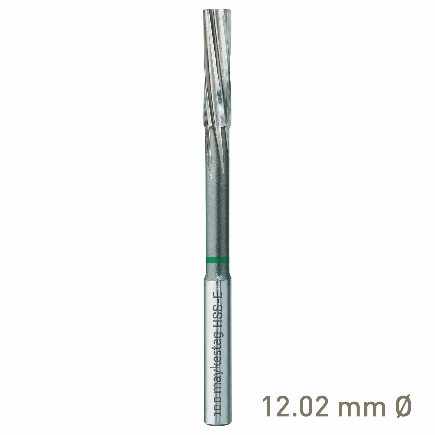 Maykestag HSS-E NC Machine Reamer 12.02mm Nominal Shank Form D
