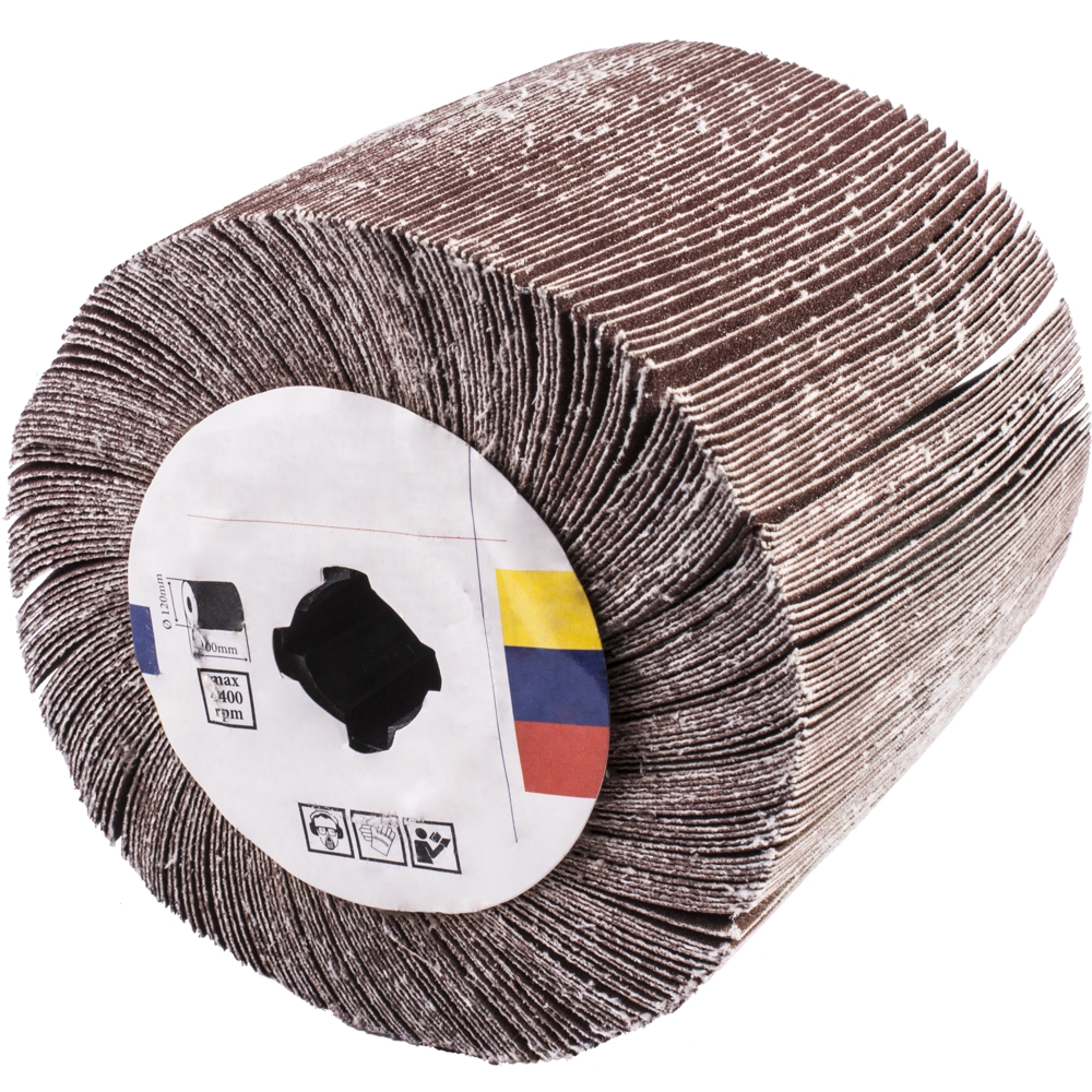 240 Grit Flap Grinding Wheels 120mmx100mm