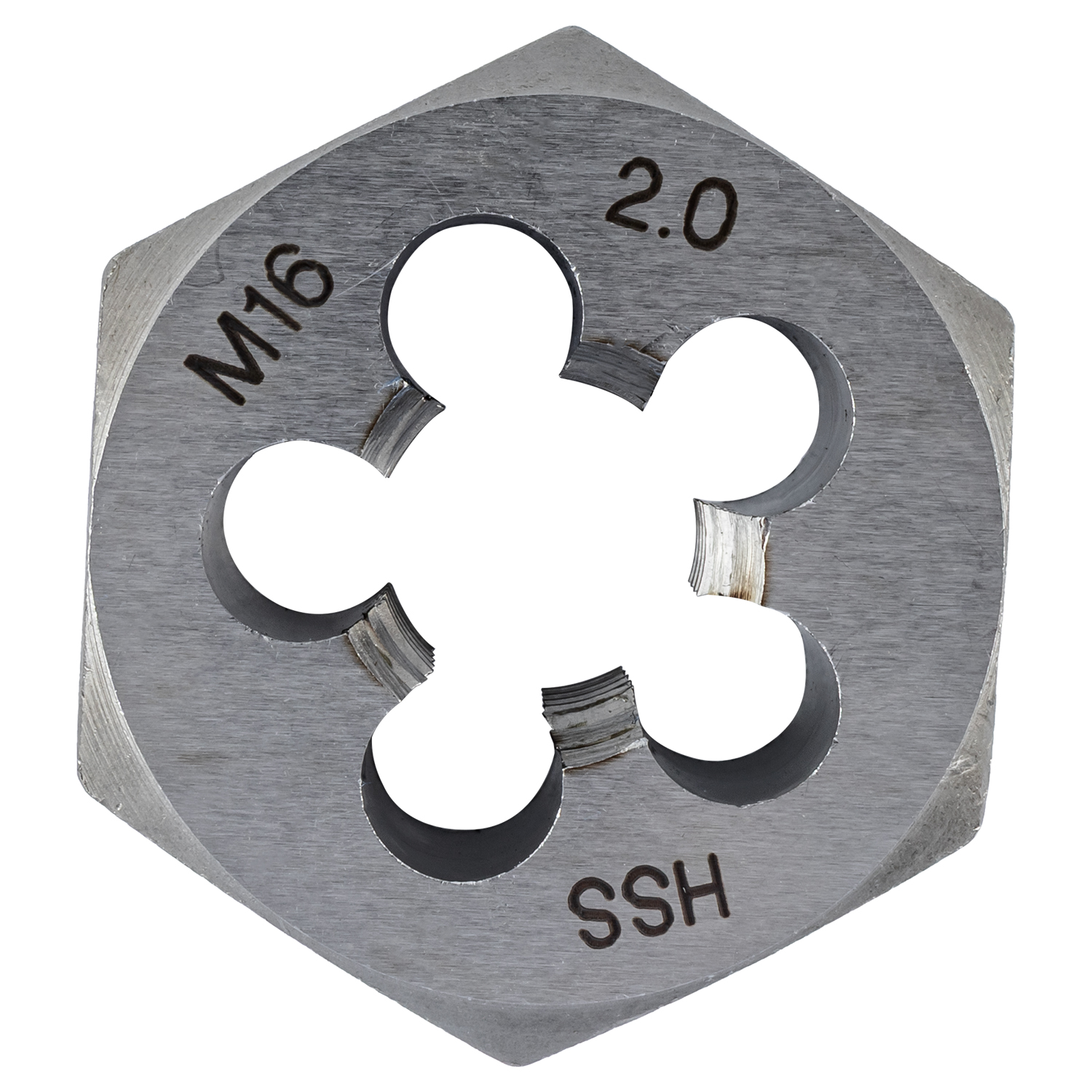 HSS Hex Die M16 x 2.00mm 5 Flute