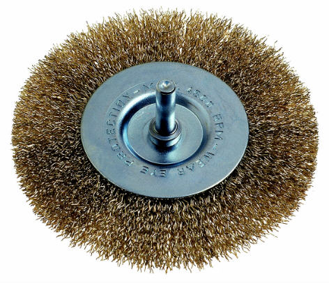 Wire Wheel Brush 100mm Dbl.thi