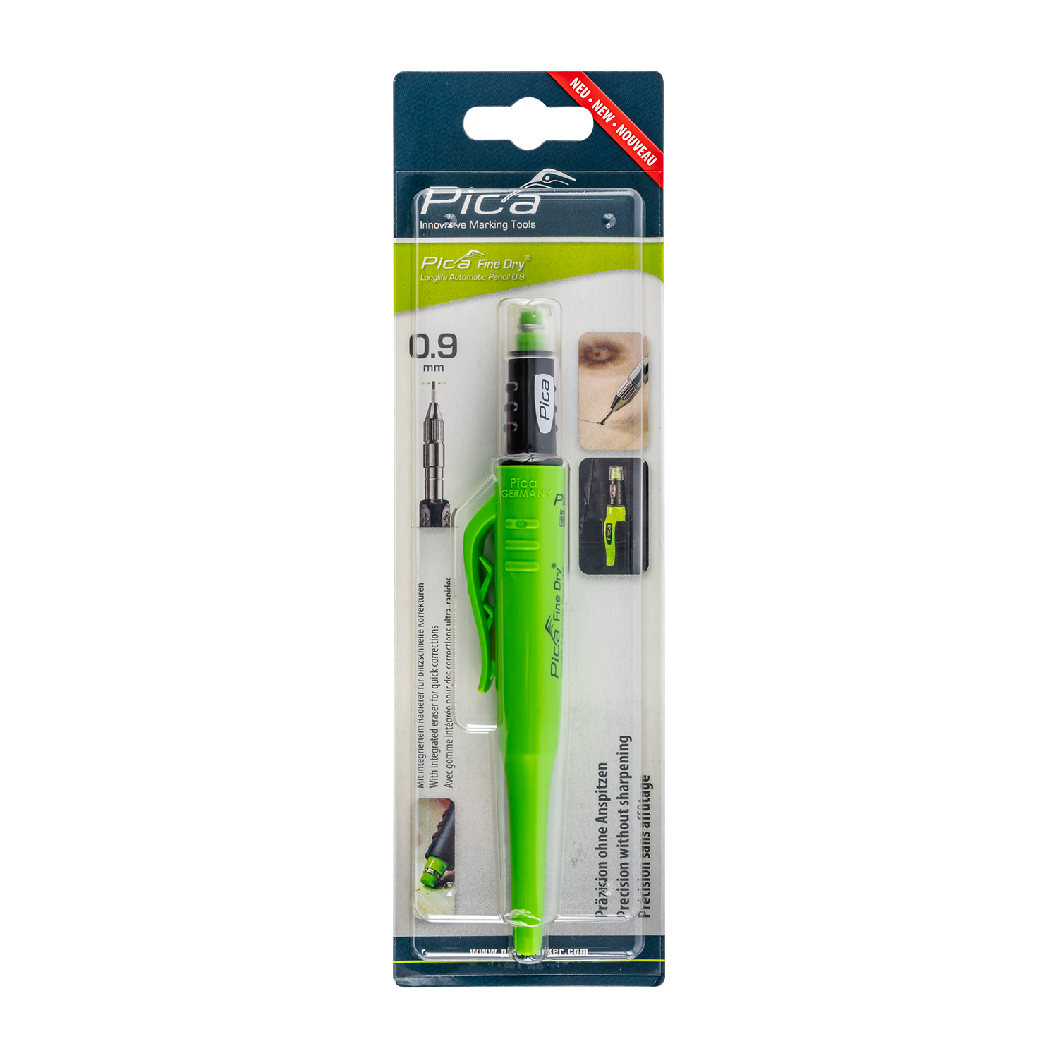 Pica Fine Dry Marker In Blister