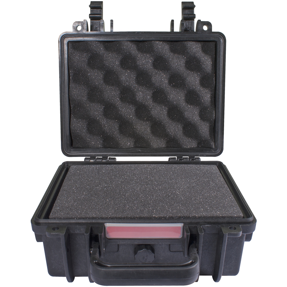 Hard Case 250x220x120mm Od With Foam Black Water & Dust Proof (221609)