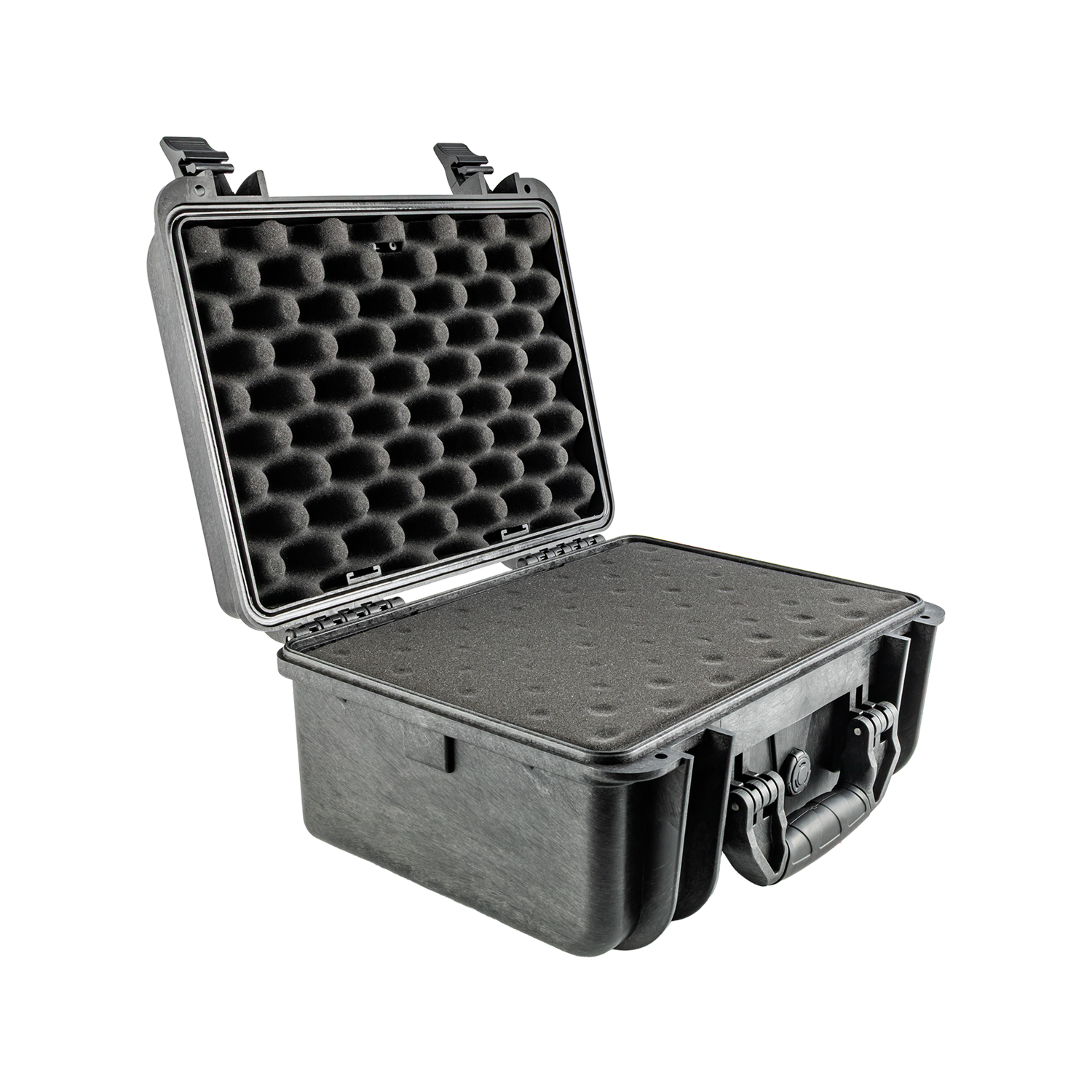 Hard Case 410x340x220mm Od With Foam Black Water & Dust Proof (443412)