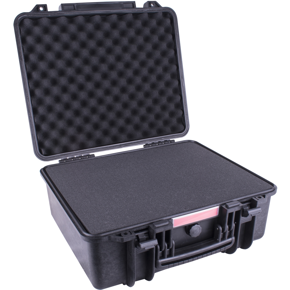 Hard Case 462x435x225mm Od With Foam Black Water & Dust Proof