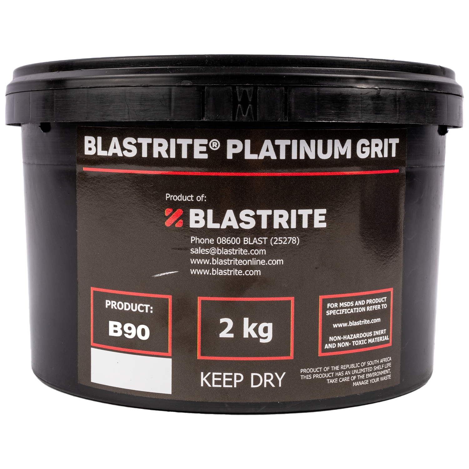 Sand Blast Sand B90 Fine & Gen.purpose 2kg Tub