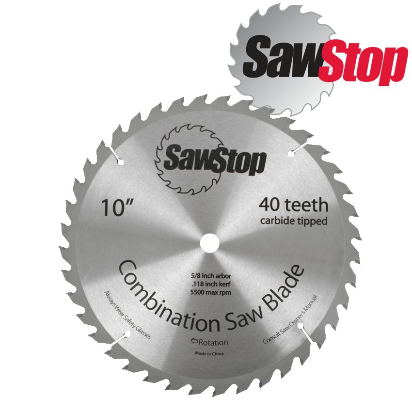Sawstop 40t Combination Saw Blade