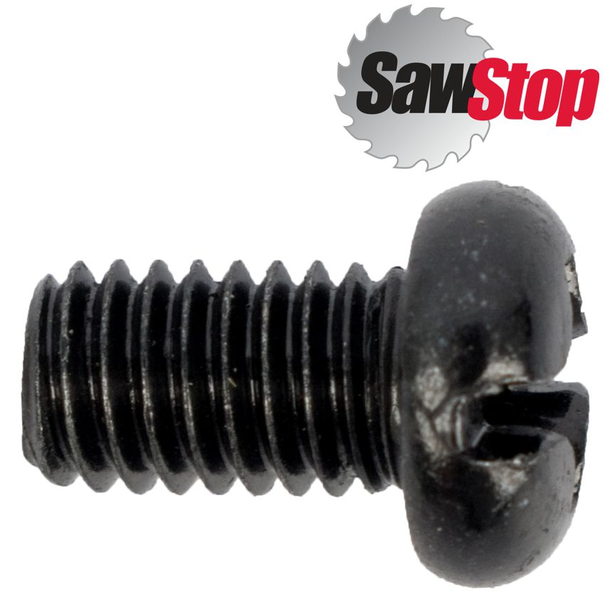Sawstop P/head Phillips Screw M6x1.0x10mm Black For Jss