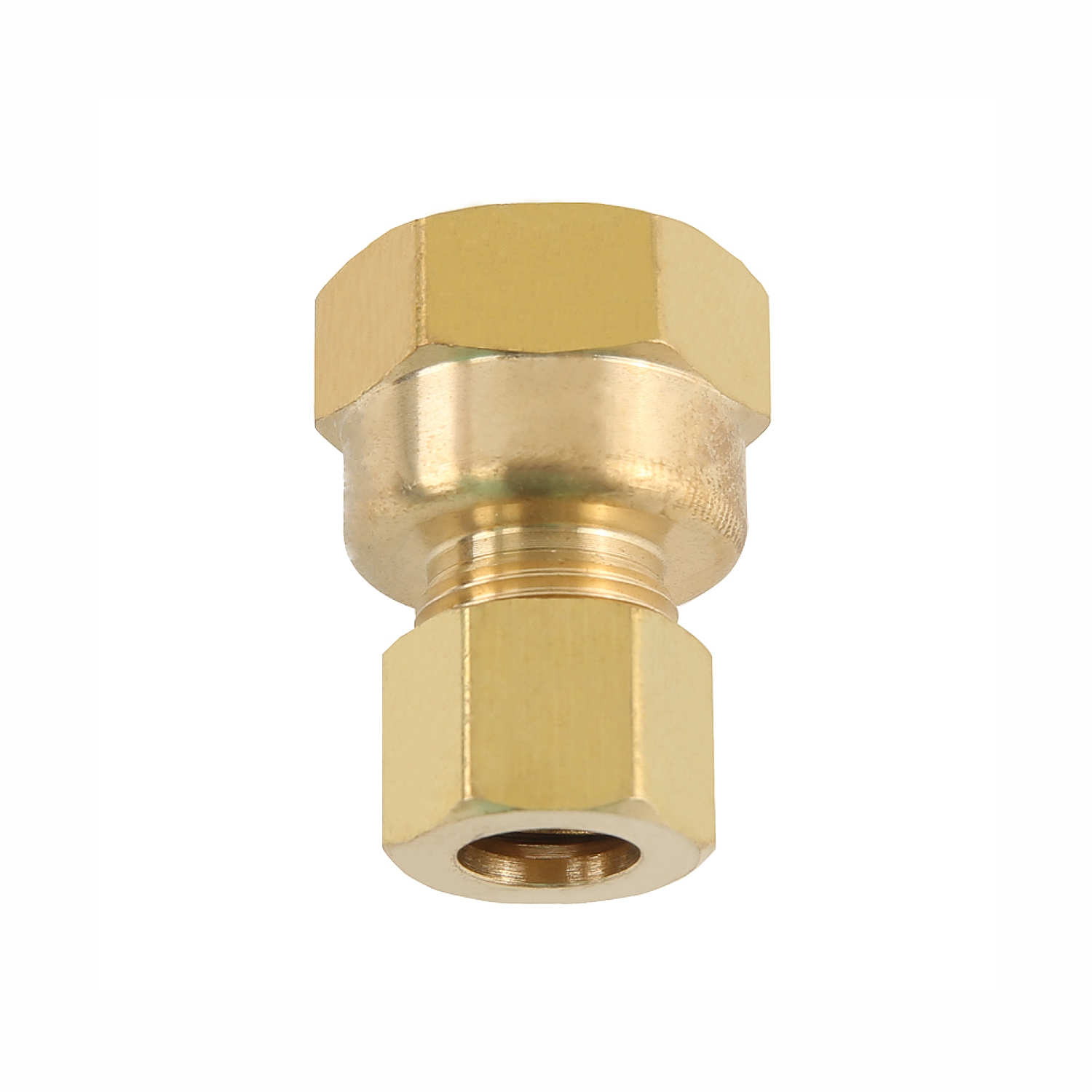Tube/f-pipe Connect Brass 5/16'-1/4'f