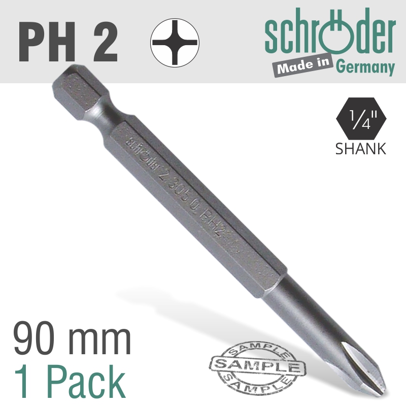 Phil.no.2 90mm Power Bit 1cd