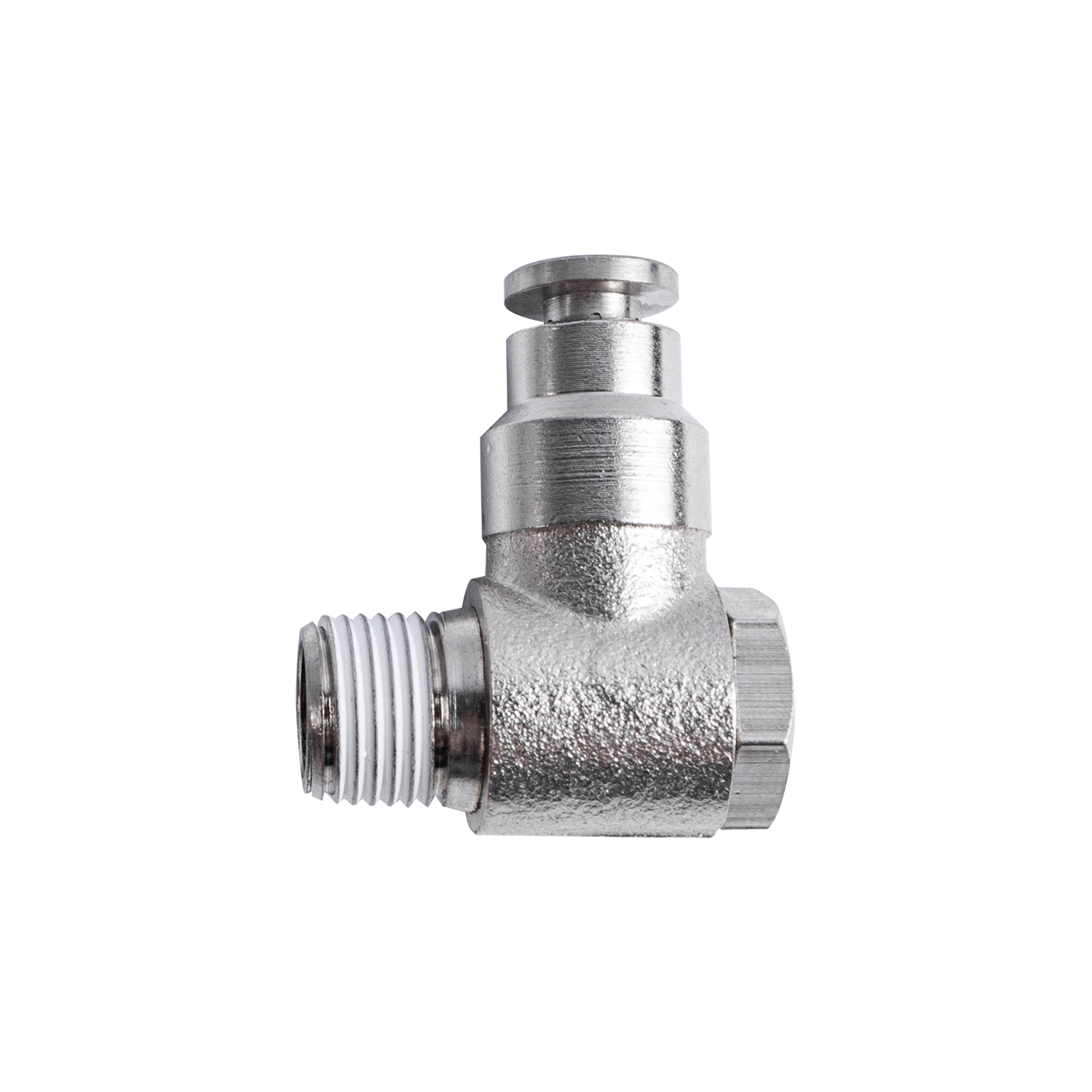 Metal Swiv. Elbow 4mm X 1/8' M