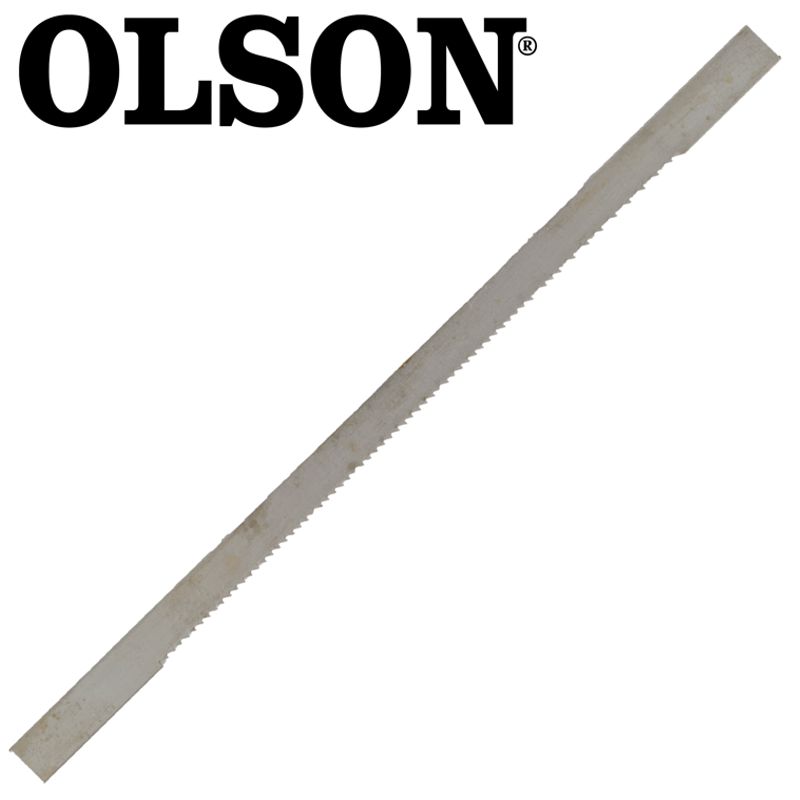 Scroll Saw Bl. 5' 125mm 20tpi Metal Plain End 6pc