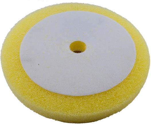 Foam Pad Yellow Finishing Sponge 200mm 8'