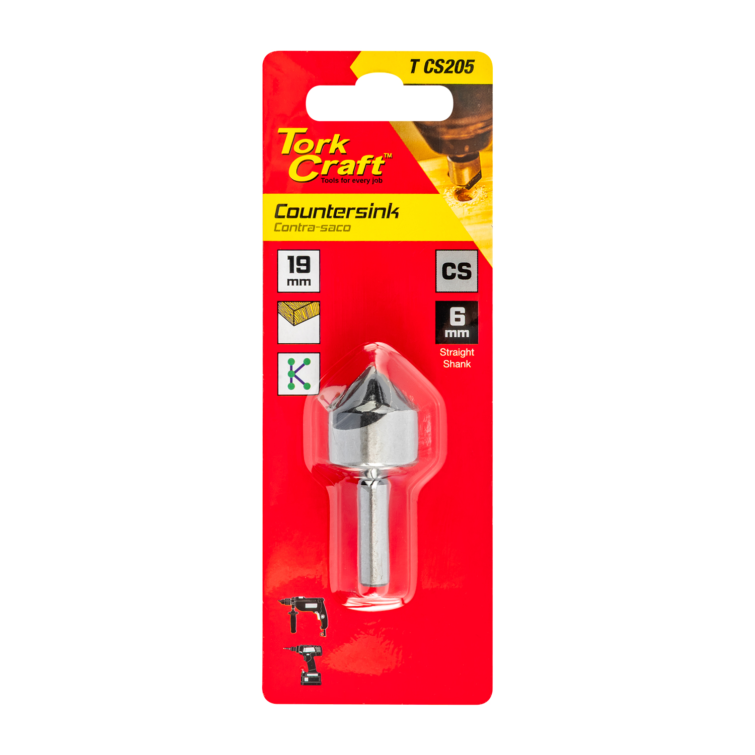 Countersink Carb.steel 3/4' (19 Mm)