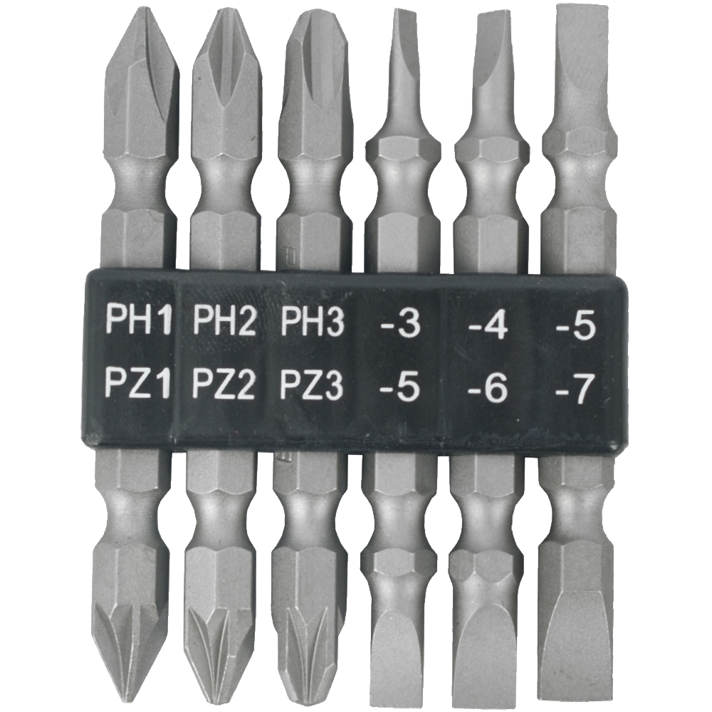 S/d Dbl.end Set Ph/pz/sl 6pce