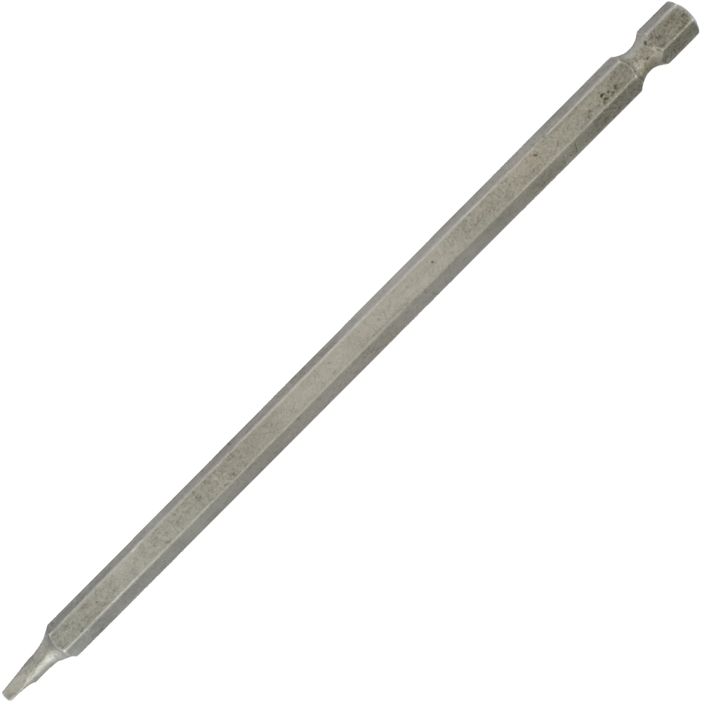 Square Recess Pwr Bit No.1x150mm 1/card