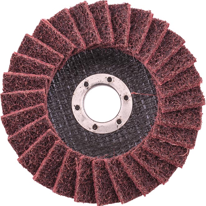 Flap Disc Non Woven 115x22 Medium Red Tcfd