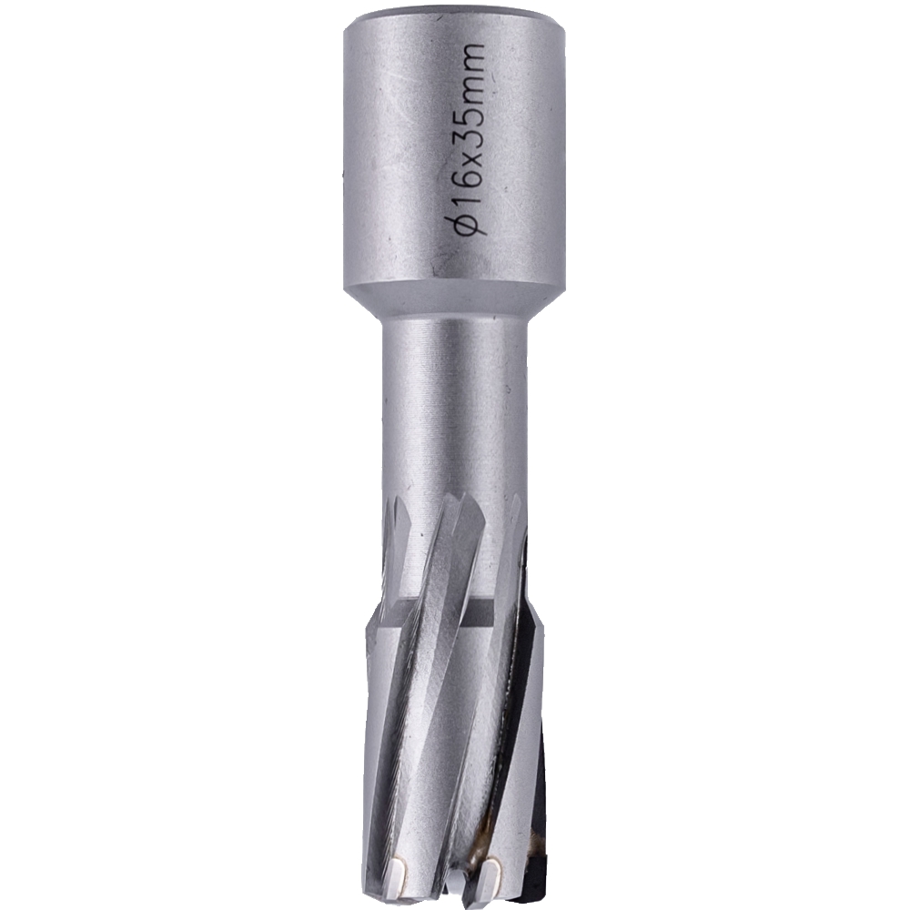 Annular Hole Cutter Tct 16 X 35mm Weld Shank 19.05mm