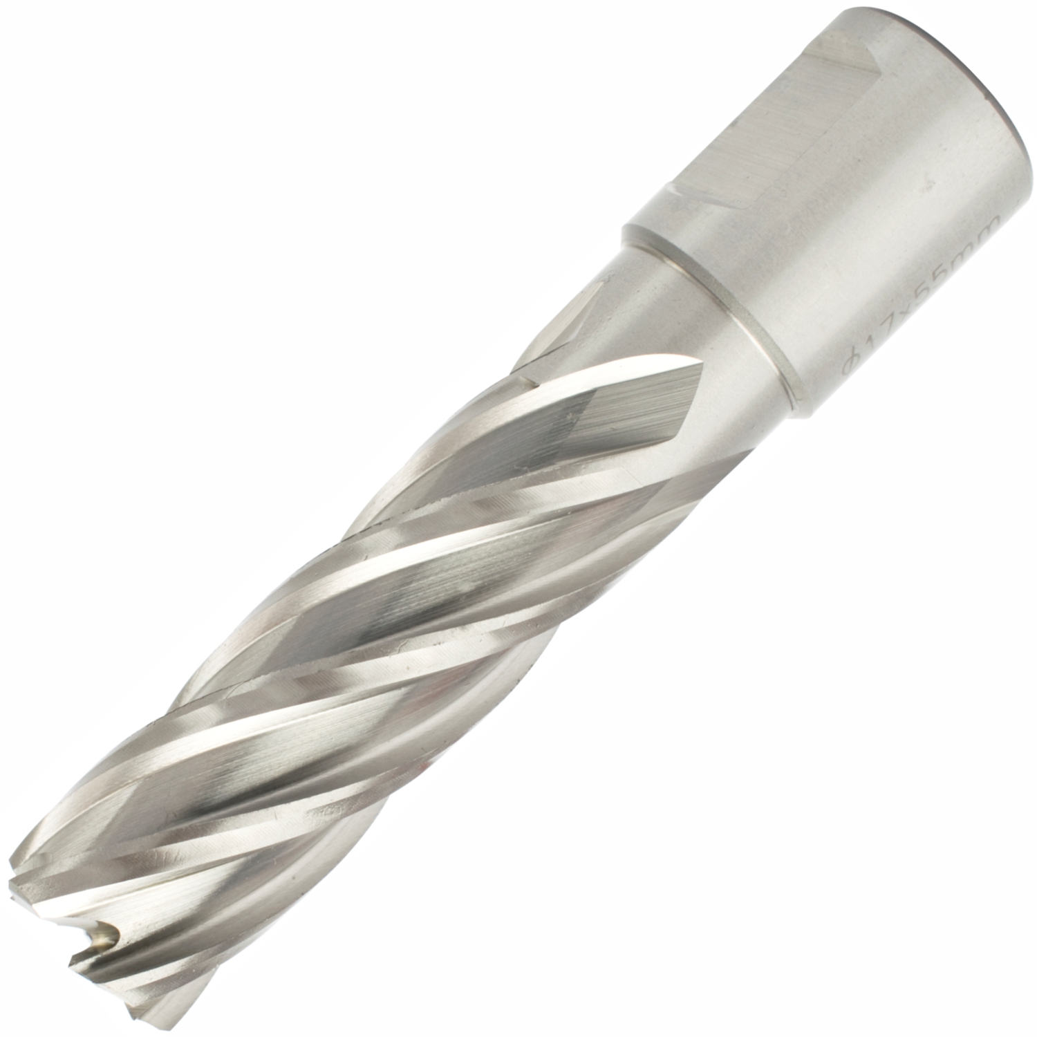 Annular Hole Cutter Hss 17 X 55mm Weld Shank 19.05mm