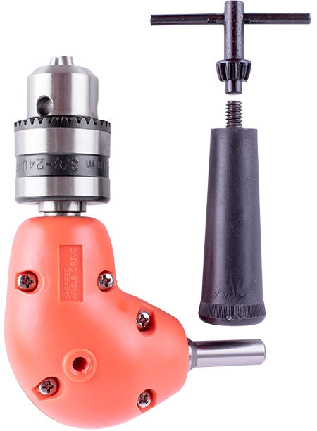Angle Drive 3/8 X 24 W/10mm Chuck 90 Degree