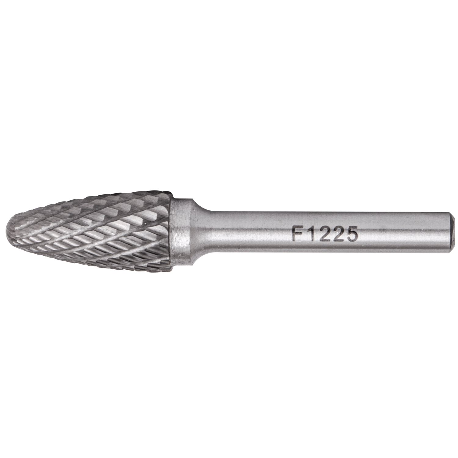 Rotary Burr Tungsten 12x25x6mm Conical Round Point
