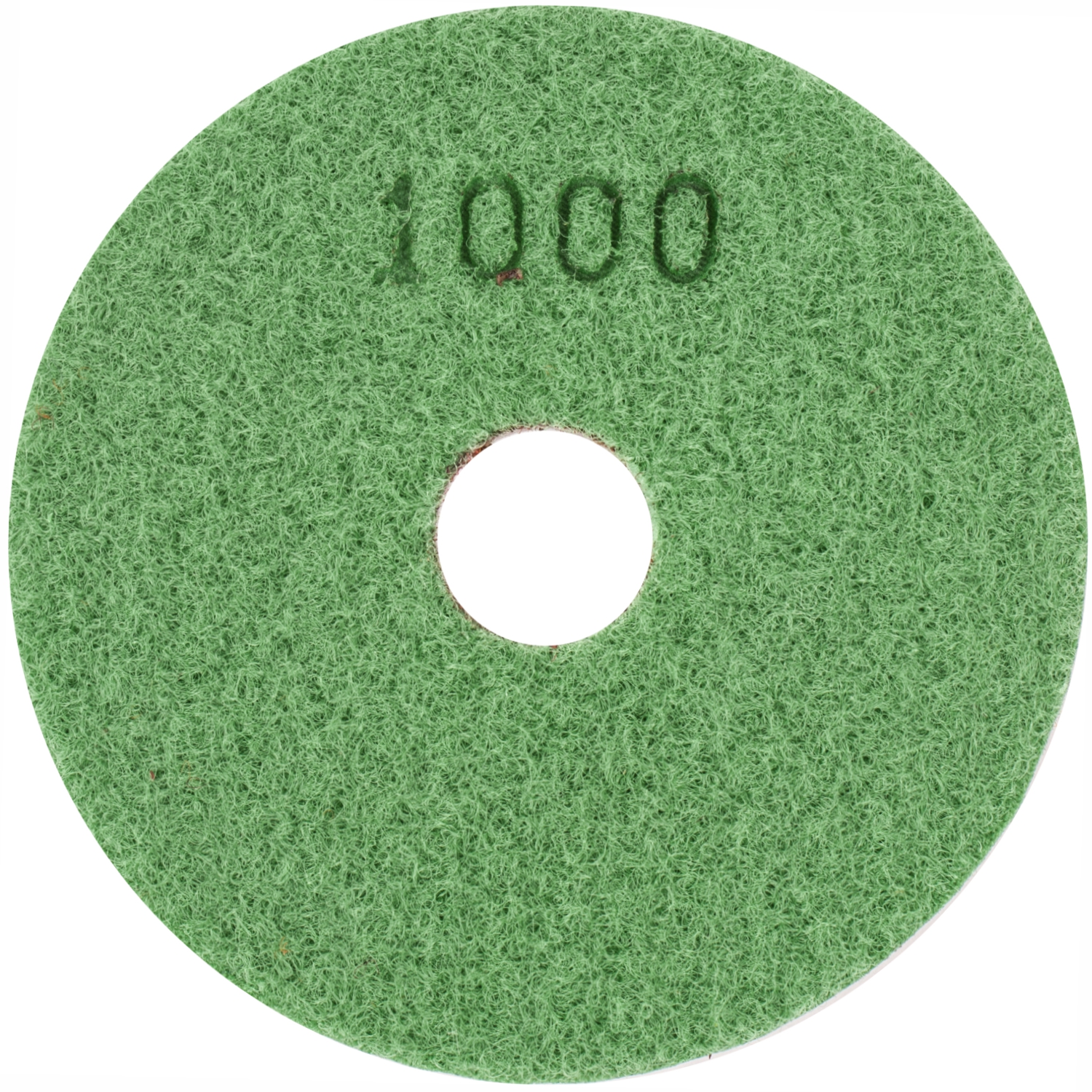 100mm Diamond Wet Polishing Pad 1000 Grit Dark Green
