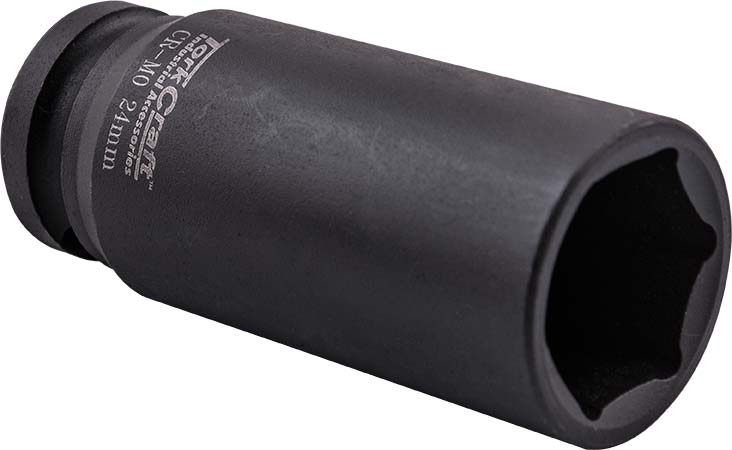 24mm 1/2' Drive 6pt Deep Impact Socket