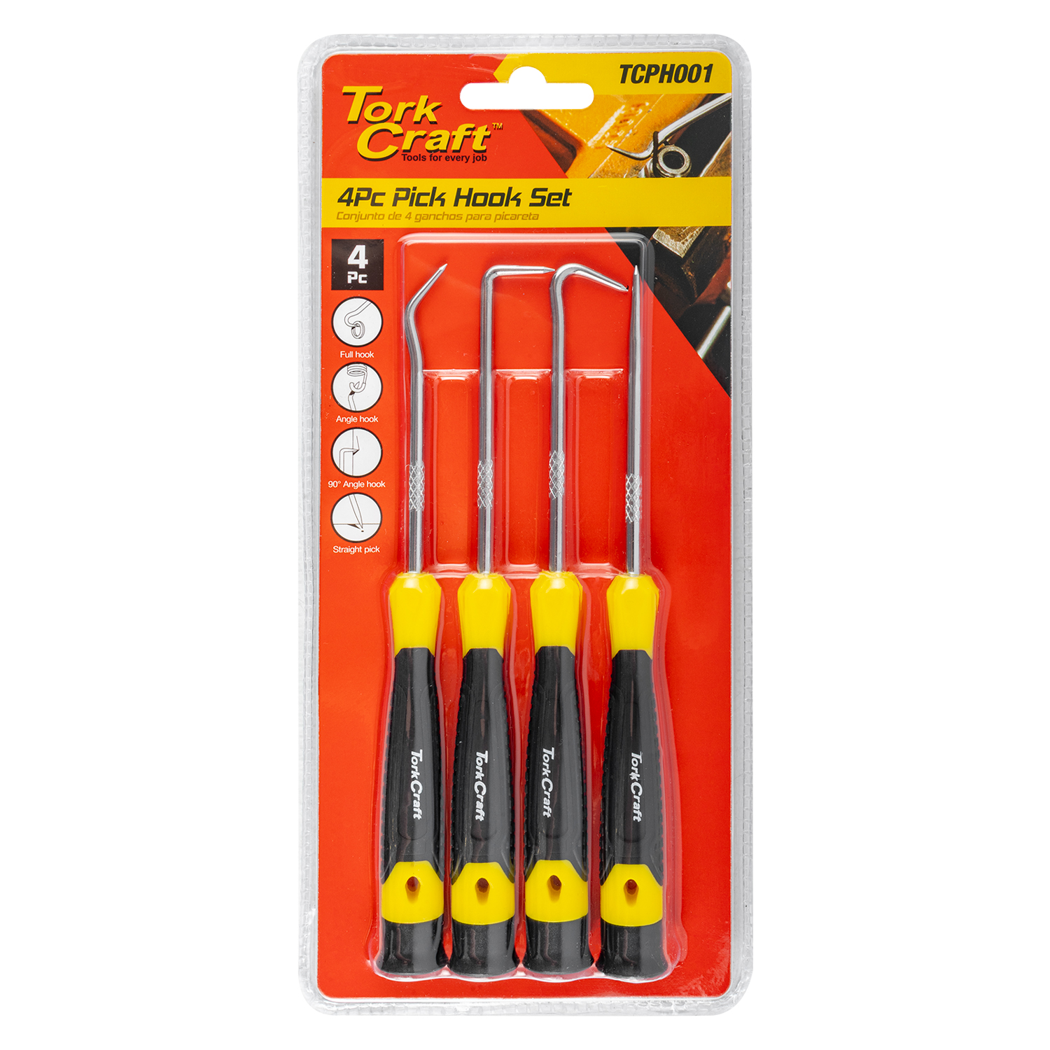 Pick Hook Set 4pce
