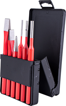 Tork Craft Chisel And Punch Set 6pc