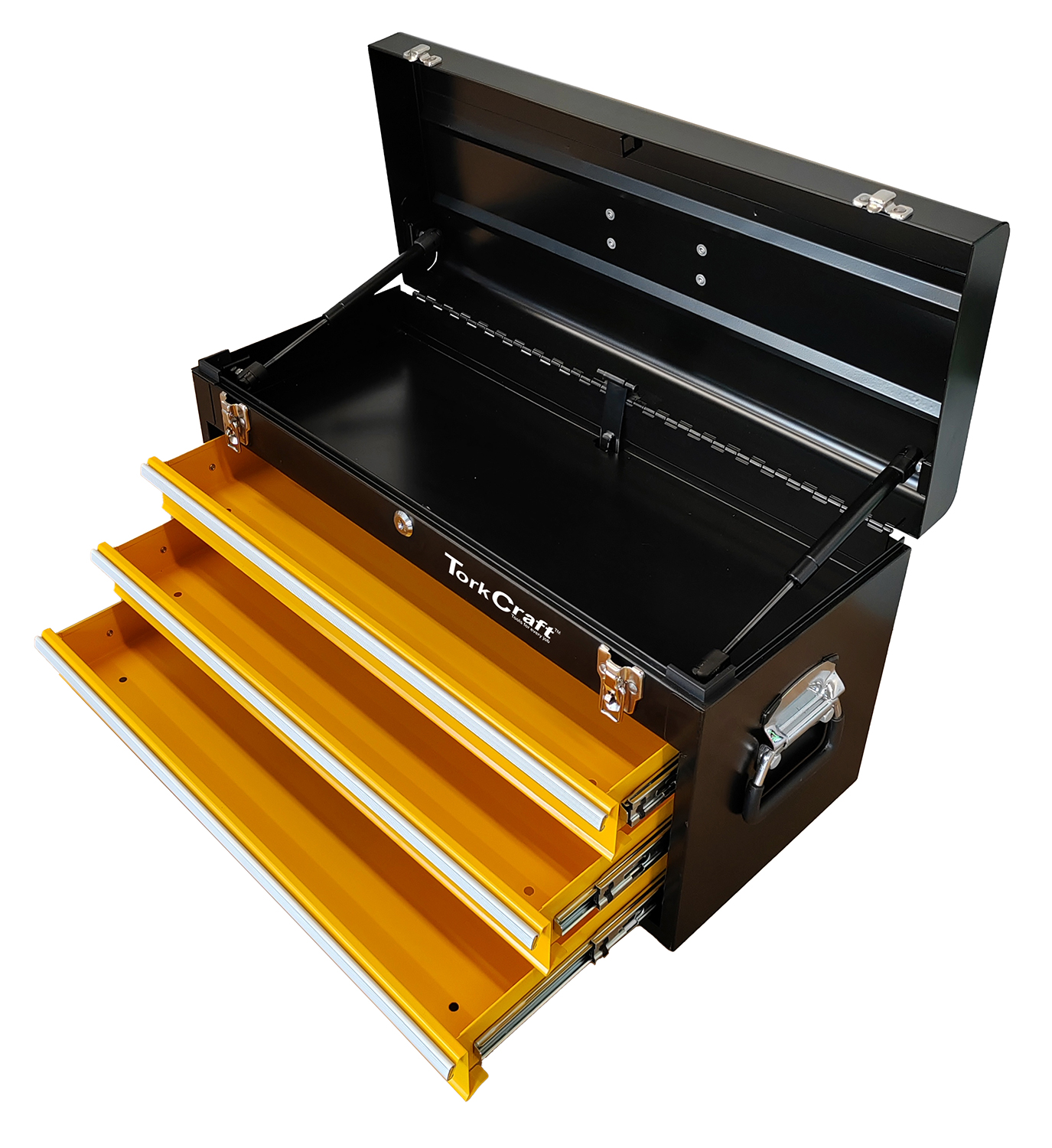 Tork Craft Track Box 2.0 Empty 3-Drawer Top Tool Box 600 x 250 x 320mm TCTB005