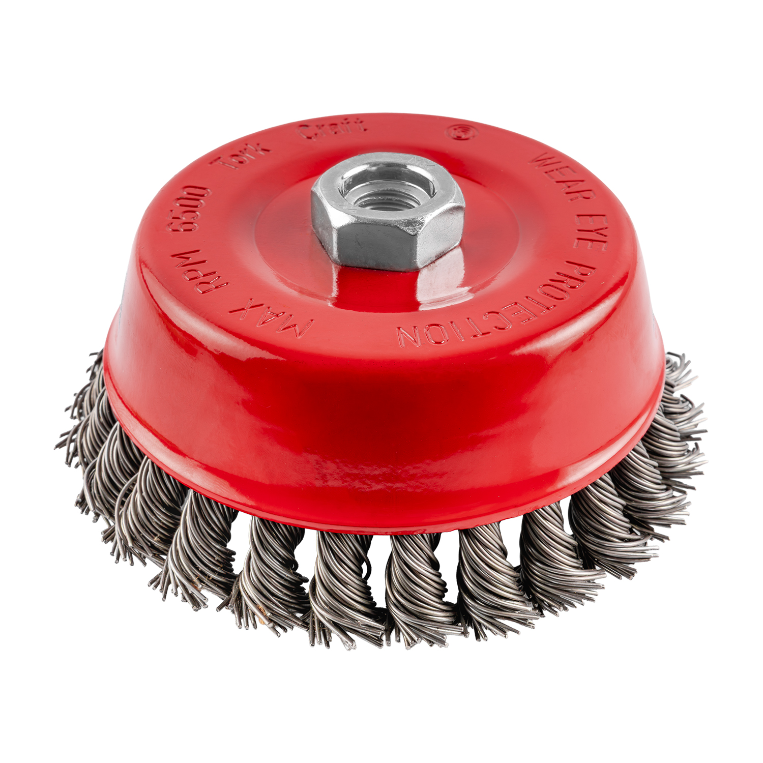 Wire Cup Brush Twisted 125mmxm14 With 0.80mm Wire Bulk
