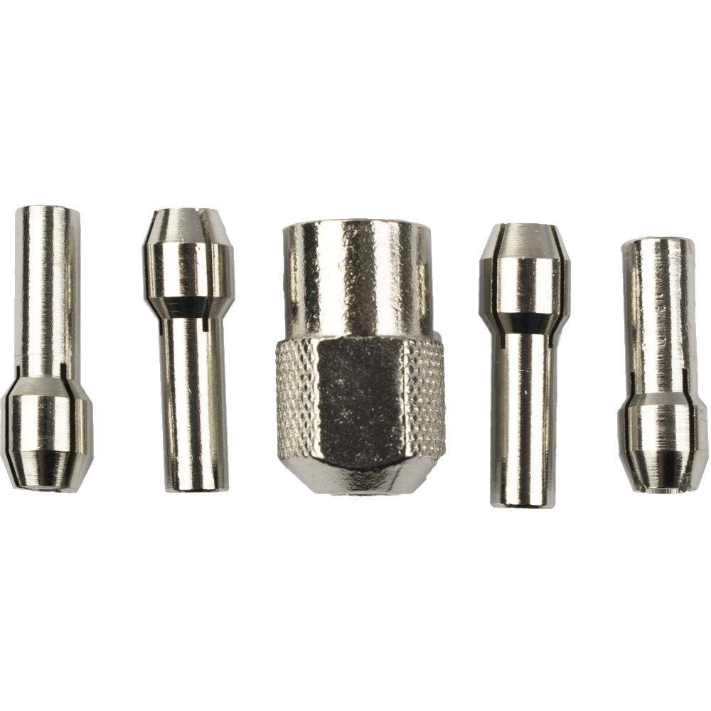 Tork Craft Mini Quick-Change Collet Kit 0.8/1.6/2.4/3.2mm